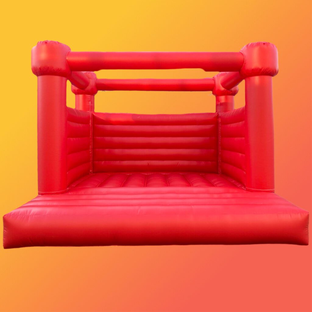RUBI RED Classic Bounce House is available for rental