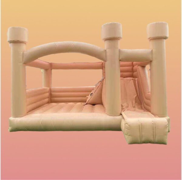 PEACH PERFECT Combo Bounce House is available for rental